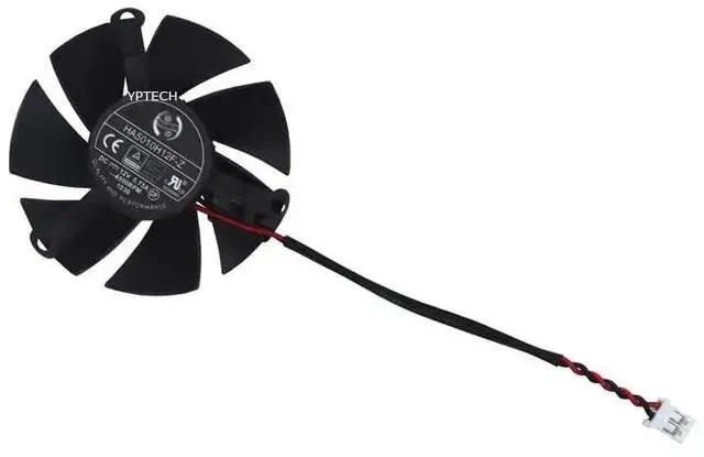 Alt view image 2 of 2 - 3010 D12V 0.07A 30x30x10mm Cooling Fan YY3010H2B
