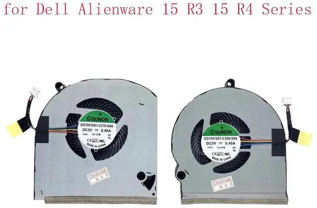 Main image of CPU+GPU cooling fans for 15 R3 and 15 R4 P69F series laptops