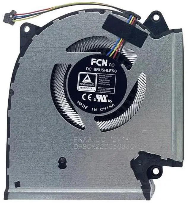 Main image of GPU cooling fans for (2022) G533Q, G513QR, G513R, G513RM, G513RW, G713QR, and G733QS series, DC 12V.