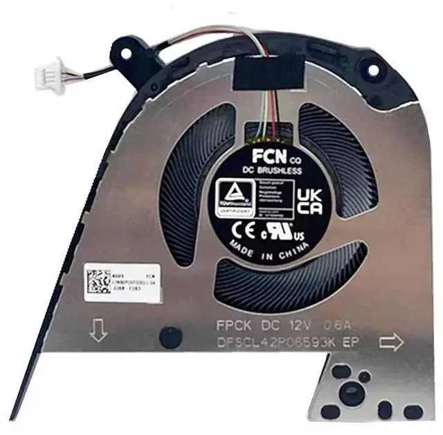 Main image of GPU cooling fan for Pro 15x K6501Z K6500ZC K6501ZM EB74 series laptops