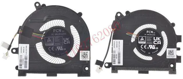 Main image of CPU+GPU cooling fans suitable for the 14Pro 14-EH include models TPN-W154, N10439-001, N10440-001, DFS5K12304363L, FPJ7, DFS5F22B04867K and FPJ8.