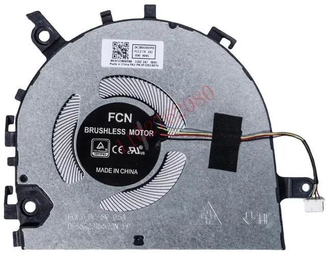 Main image of CPU cooling fans in series: 3-14, V14 G2, S14 G2, V14 G3, 3-14ITL6, V14 G2-ITL, V14 G2-ALC, and S14 G2-ITL (model: 5F10S13947).