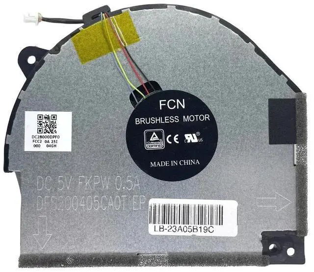 Main image of Y530 Y7000 2018 Y530-15 Y530-15IKB Series CPU Cooling Fan (Model: DFS200105BROT)