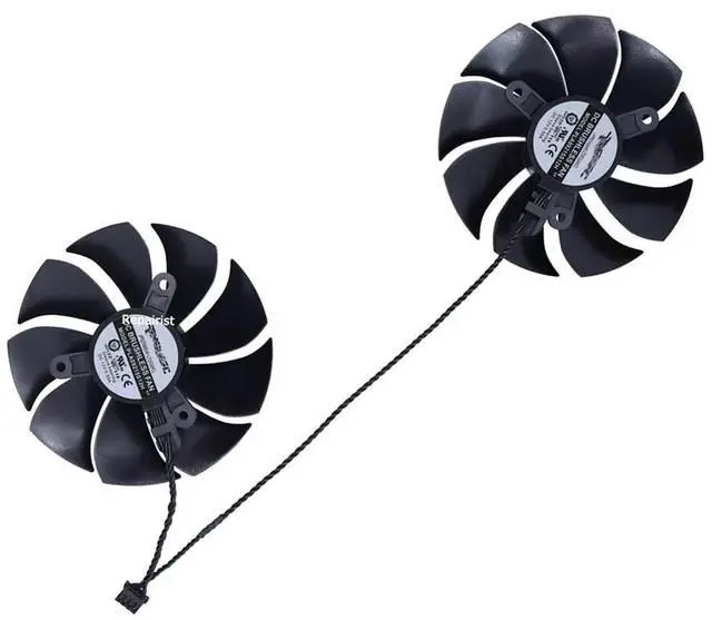 Alt view image 2 of 2 - 12038 24V 0.52A Cooling Fan 2-Wire DA12038B24UA