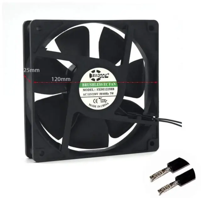 Alt view image 2 of 2 - Fan set (2 fans) for RX7600 7600XT 16GB graphics cards
