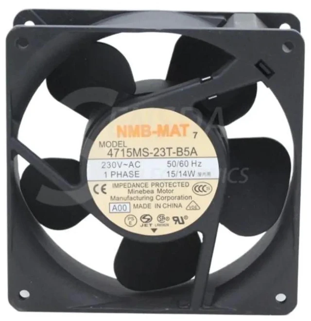 Main image of Suitable for 4715MS-23T-B5A AC 230V 12038 12cm 120mm industrial metal axial cooling fan