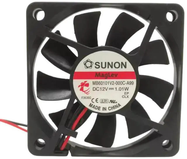 Main image of Suitable for MB60101V2-000C-A99 60x60x10mm ultra-thin magnetic levitation cooling fan, industrial grade, low noise, high efficiency heat dissipation.