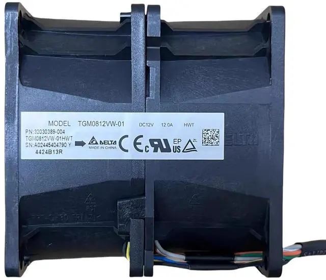 Main image of TGM0812VW-01 12V 12A Dual-Fan Cooling System - 80x80x80mm, 16500RPM x2, Sensor Control, Suitable for Industrial Robots