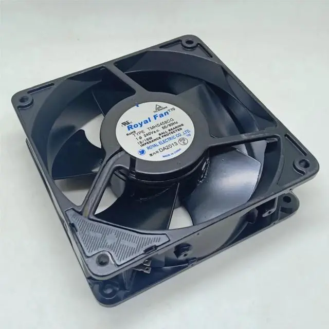 Main image of TMHS458CG All-metal 120mm AC chassis fan for 230V high-temperature industrial converters