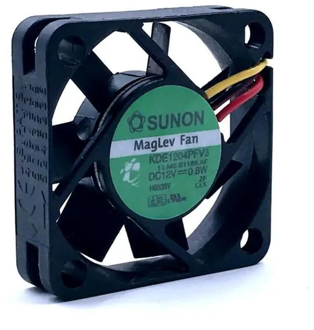 Main image of Ten magnetic levitation fans, compatible with KDE1204PFV3, 40mm 4CM 4010 DC 12V 0.8W 3-pin 11.MS.B1188.AF 3500RPM cooling.