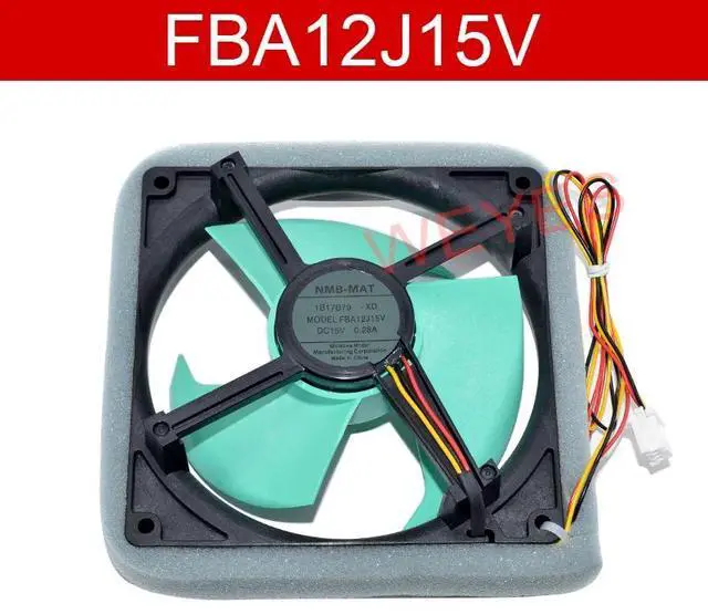 Main image of Suitable for FBA12J15V DC15V 0.28A 12.5CM three-wire refrigerator cooling fan