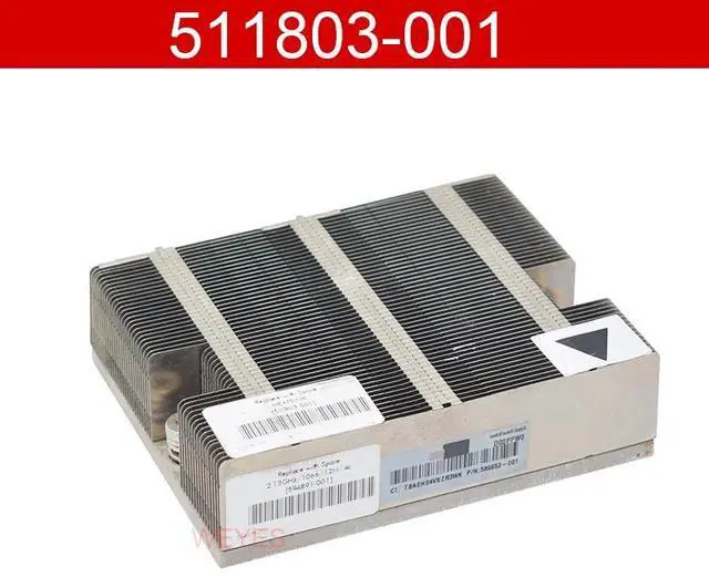 Main image of Processor/server CPU cooler for SE316M1 DL160G6 DL160 G6, part numbers: 594891-001, 511803-001, 586652-001