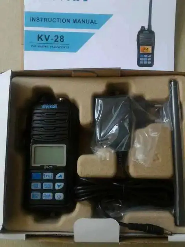 Main image of KV-28 Handheld VHF Marine Radio, IP-67 Waterproof