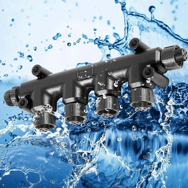 Main image of NMEA 2000 (N2k) 4-port multi-port (T-type) T-connector, 5-pin, IP67 waterproof