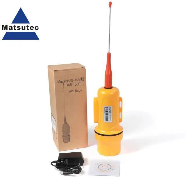 Main image of HAB-150 15 nautical mile (15 NM) long-range offshore fishing net AIS beacon
