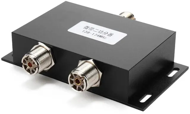 Main image of UHF female connector PL259MA-Splitter VHF AIS splitter bidirectional 136-174MHz power divider suitable for marine antennas