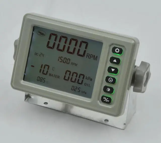 Main image of SY-3S Digital Diesel Engine Monitor (LCD Screen) for Yachts and Marine Vessels - Matsutec