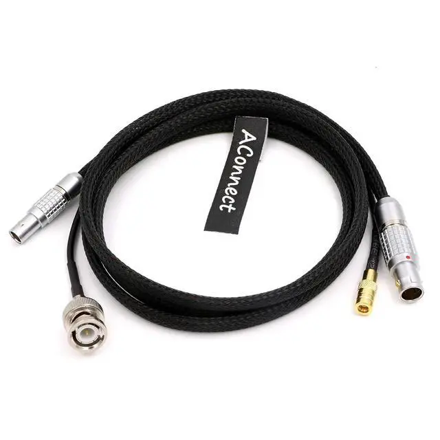 Main image of Main cable for joysticks, with BNC-SMB connector, BNC male to SMB female, 1B 8-pin to 0B 7-pin cable kit K2.0014805, 43 inches (110 cm).