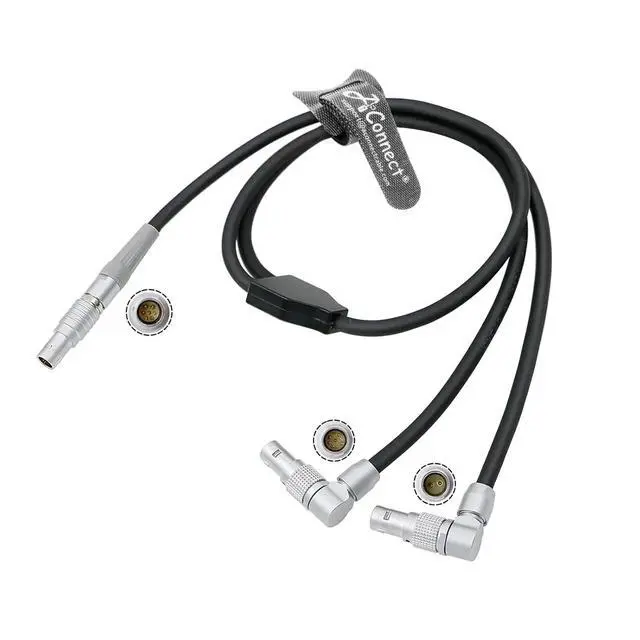 Alt view image 2 of 2 - 7-pin to 9-pin/2-pin rotary power cable (run-stop cable) for RIA-1 Mini RF cPRO motor to V-Raptor