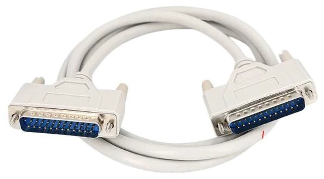 Main image of DB25 female-to-female connector, 25-pin 25P terminal block matching extension serial line, shielded (1.5m).