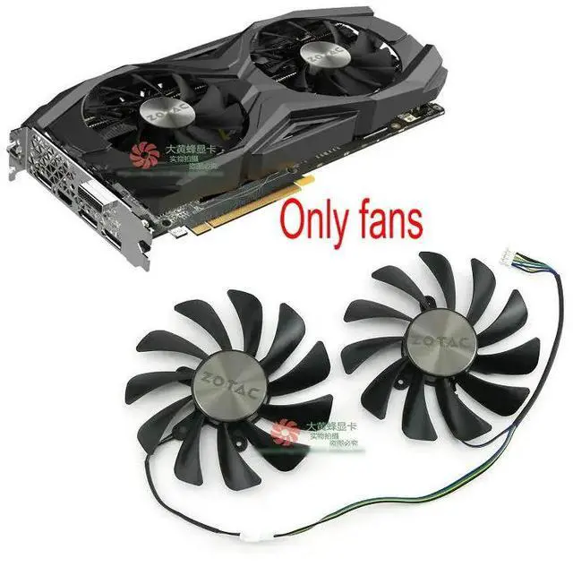 Main image of GAA8S2U graphics card cooling fan for GTX 1080 Ti and GTX 1070 Ti AMP