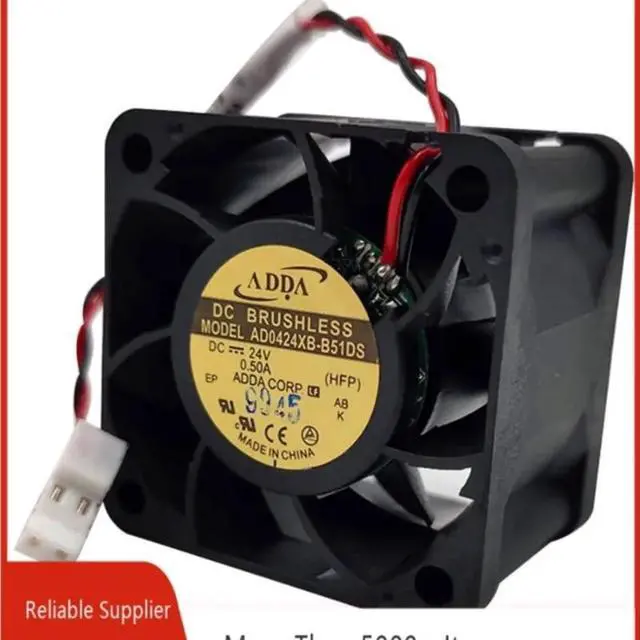 Alt view image 2 of 2 - 24V fan, suitable for 4015 0.08A 4CM heatsink 1606KL-05W-B39
