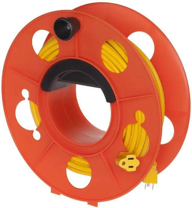 Main image of KW-130 Cord Storage Reel with Center Spin Handle, 150-Feet