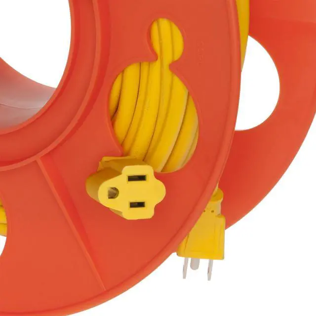 Alt view image 3 of 3 - KW-130 Cord Storage Reel with Center Spin Handle, 150-Feet