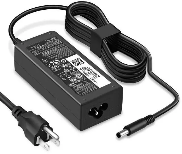 Main image of Charger Compatible with Dell Laptop Computer 65W 45W Round Tip Power Adapter