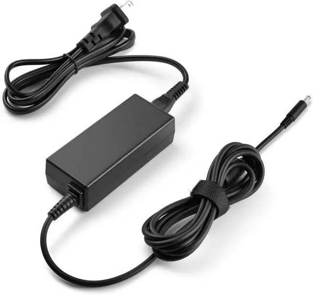 Alt view image 6 of 7 - Charger Compatible with Dell Laptop Computer 65W 45W Round Tip Power Adapter