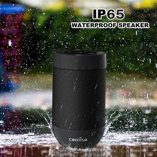 Alt view image 3 of 7 - Bluetooth Speaker, Portable Bluetooth Speakers with Wireless Stereo Pairing, Built in Mic, 360° HD Sound,IP65 Waterproof Speaker,Support TF Card, for Home/Party/Outdoor/Beach,Gift For Men/Women