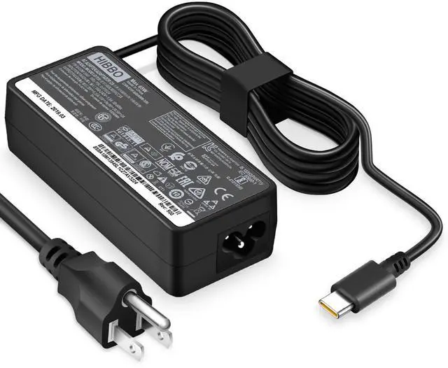 Main image of Charger Compatible with Lenovo Laptop Computer 65W 45W USB C Fast Power Adapter