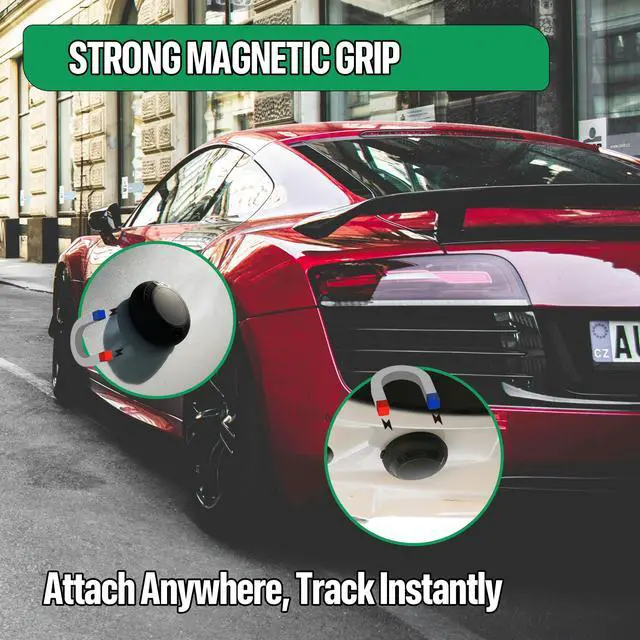 Alt view image 4 of 7 - Magnetic Hidden GPS Tracker for Vehicles 365 Days Battery Life, No Subscription, Car Tracker Device Hidden (Android Tracker)