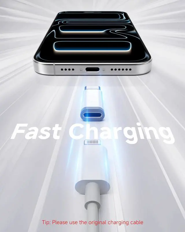Alt view image 3 of 7 - 4 Pack Lightning to USB C Adapter for iPhone 17 Air 16 16e 15 Pro Max Plus, iPad, Galaxy - NOT for Headphones/Microphone/OTG/iPencil, USB Type C to Lightning Adapter ONLY for Charging/Data Sync