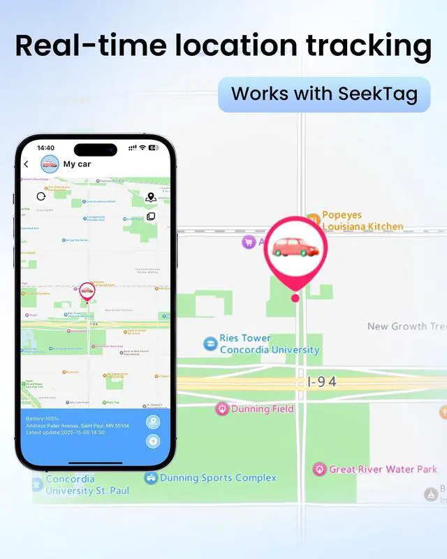 Alt view image 4 of 7 - GPS Tracker Device for Car and Vehicles: Mini Hidden Magnetic no Subscription Trackers for Tracking Kids Elderly Vehicle pet - Real Time Location Track Devices no Monthly Fee for Android and iPhone