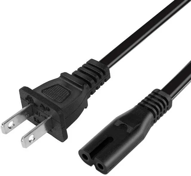 Main image of 2 Prong AC Power Cord Compatible with JBL Xtreme (Extreme) / JBL PartyBox 100 110 200 300 310 710 1000 On-The-Go Speaker, JBL Soundbar, 8 ft Power Cable Replacement
