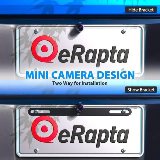 Alt view image 4 of 6 - HD Backup Camera Rear View License Plate Reverse Camera Universal for Pickup Truck Car SUV 149° Perfect Angle Night Vision IP69K Level Waterproof A1XT02