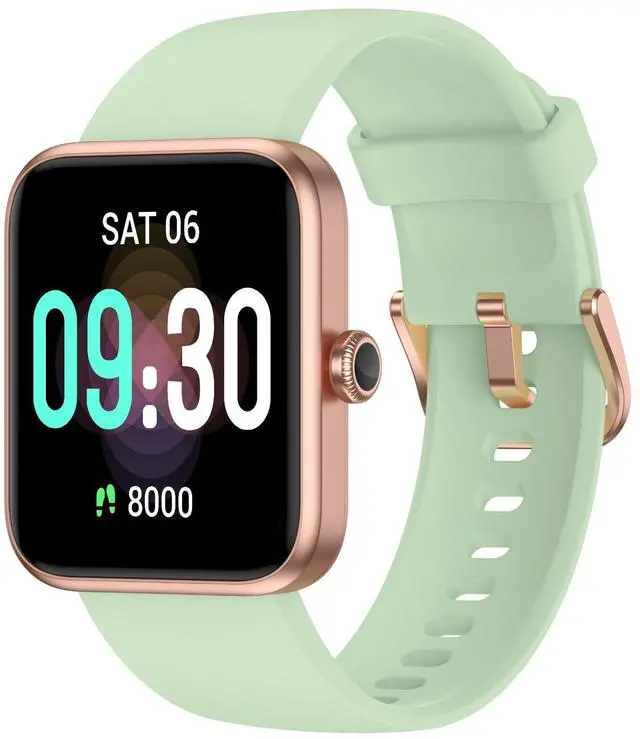 Main image of Smart Watch, Fitness Tracker with Heart Rate Monitor, Blood Oxygen, Sleep Tracker, 41mm Touchscreen Smartwatch for Android iOS Waterproof Pedometer Watches Step Calories Tracker for Women Men