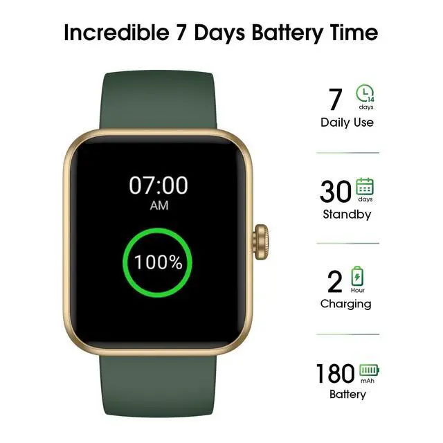 Alt view image 4 of 7 - Smart Watch, Fitness Tracker with Heart Rate Monitor, Blood Oxygen, Sleep Tracker, 41mm Touchscreen Smartwatch for Android iOS Waterproof Pedometer Watches Step Calories Tracker for Women Men