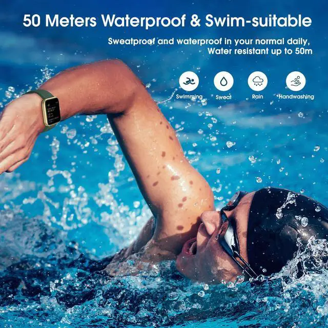 Alt view image 7 of 7 - Smart Watch, Fitness Tracker with Heart Rate Monitor, Blood Oxygen, Sleep Tracker, 41mm Touchscreen Smartwatch for Android iOS Waterproof Pedometer Watches Step Calories Tracker for Women Men