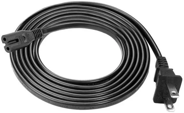 Alt view image 3 of 4 - Power Cord for JBL PartyBox 100 110 200 300 310 710 1000 On-The-Go Speaker, ONN Party Speaker, JBL Soundbar 2 Prong Power Cable Replacement