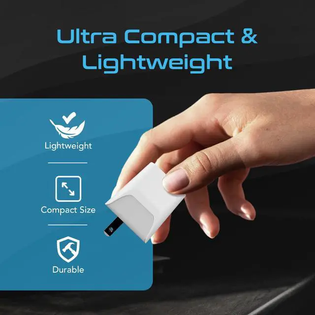 Alt view image 7 of 7 - Japan, Philippines Travel Adapter Plug with USB-A + USB-C - Usa Input - Type A - Ultra Compact (CTU-6) - Perfect for Cell Phones, Laptops, Camera Chargers