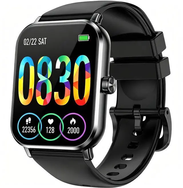 Main image of Smart Watch for Men Women, 1.83" HD Fitness Tracker with Heart Rate Monitor, Sleep Tracking, 100+ Sports Modes, IP68 Waterproof Smartwatch for Android iOS
