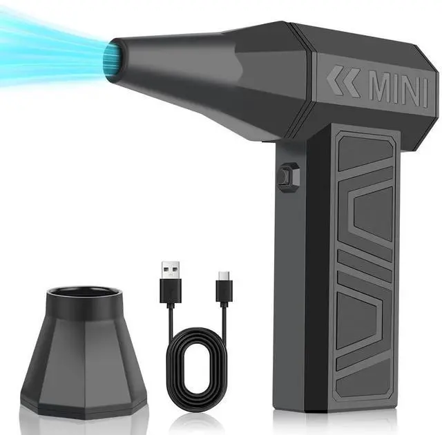 Main image of X3 Cordless Air Duster 130,000RPM High-Speed Mini Blower, 4-Gear Adjustable Power Turbo Jet Fan, Portable Dust Blower for Cleaning Electronics, Cars, Homes, and Outdoor Spaces