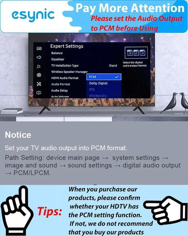 Alt view image 3 of 7 - Portable Optical to RCA Adapter-7 FT Long-Built-in DAC Chip-Easy to Setup-192KHZ Digital to Analog Converter-Aluminum Shell-from HDTV/Blu-ray/DVD/Gaming Consoles to L/R Stereo Audio System