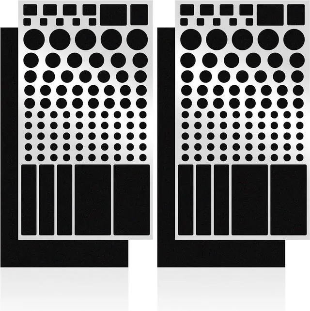 Main image of LED Light Blocking Stickers, Light Dimming Stickers, (2 Sheets) Dimming Sheets (4 Sheets 80%)