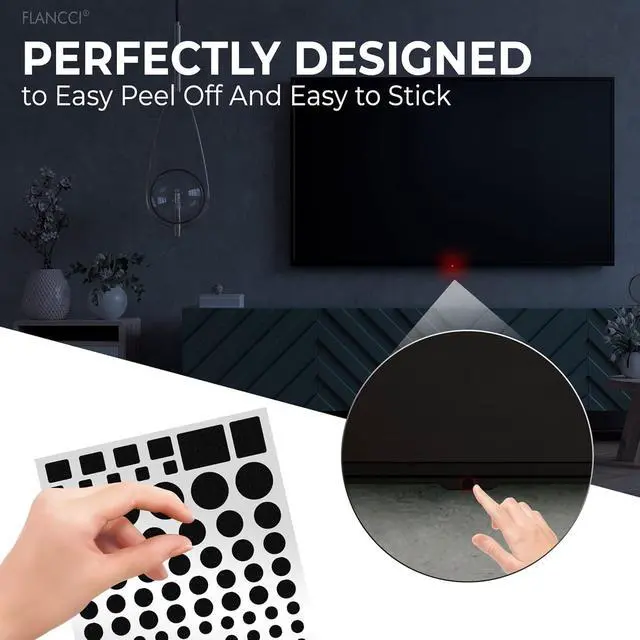 Alt view image 6 of 7 - LED Light Blocking Stickers, Light Dimming Stickers, (2 Sheets) Dimming Sheets (4 Sheets 80%)