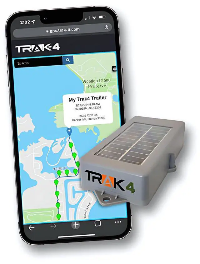 Main image of Solar GPS Tracker. Durable, Reliable Track Trailers, Equipment, Vehicles, and Assets. Waterproof, Global Tracking. Subscription Required