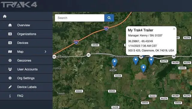Alt view image 7 of 7 - Solar GPS Tracker. Durable, Reliable Track Trailers, Equipment, Vehicles, and Assets. Waterproof, Global Tracking. Subscription Required