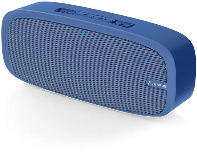 Main image of Bluetooth Speaker, Wireless Portable Speaker with Loud Stereo Sound, Rich Bass, 12-Hour Playtime, Built-in Mic. Perfect for iPhone, Samsung and More (Blue)